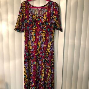 Gorgeous Multi Color LuLaRoe Ana Maxi
